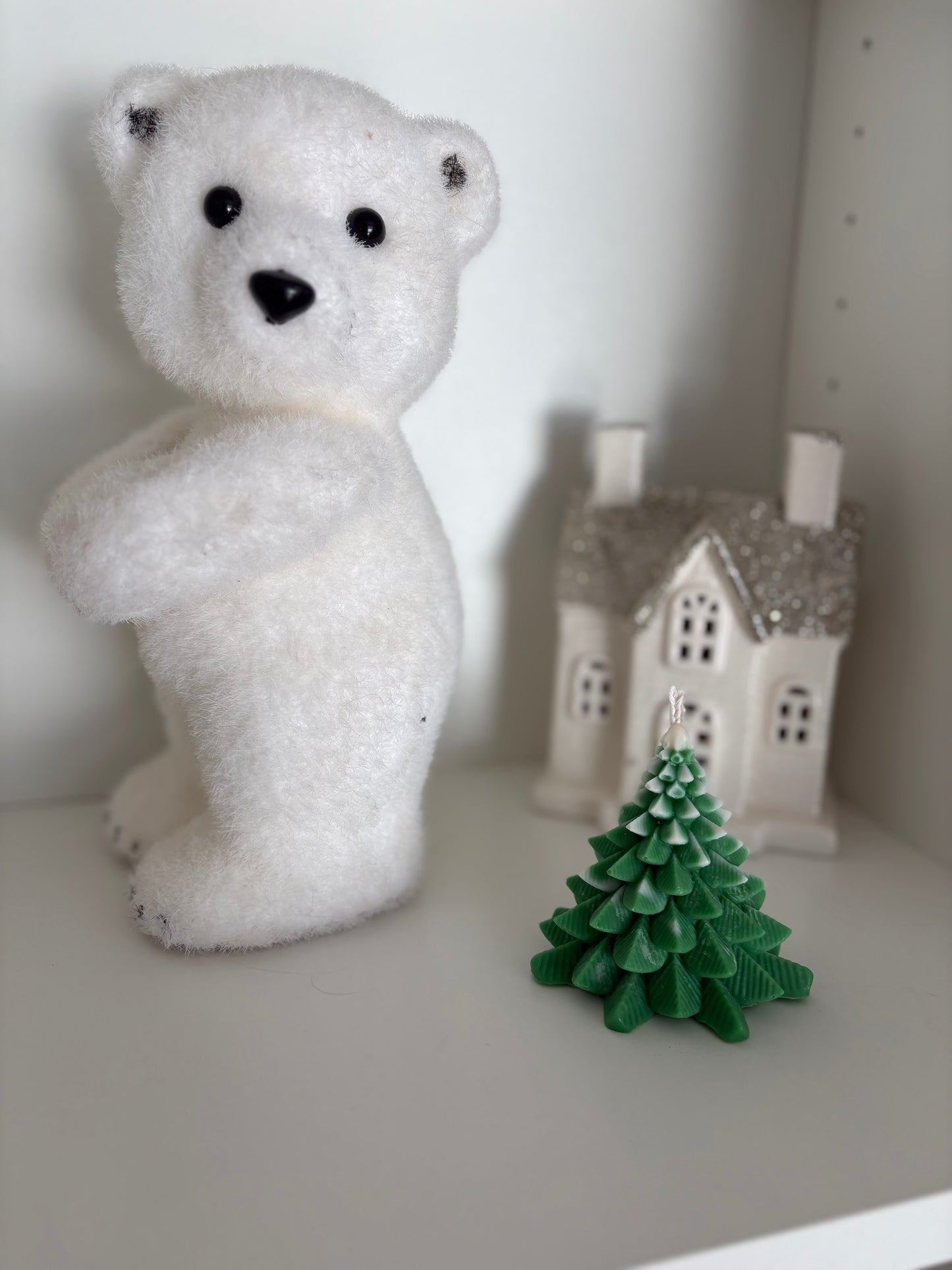 Bougie sapin de Noel