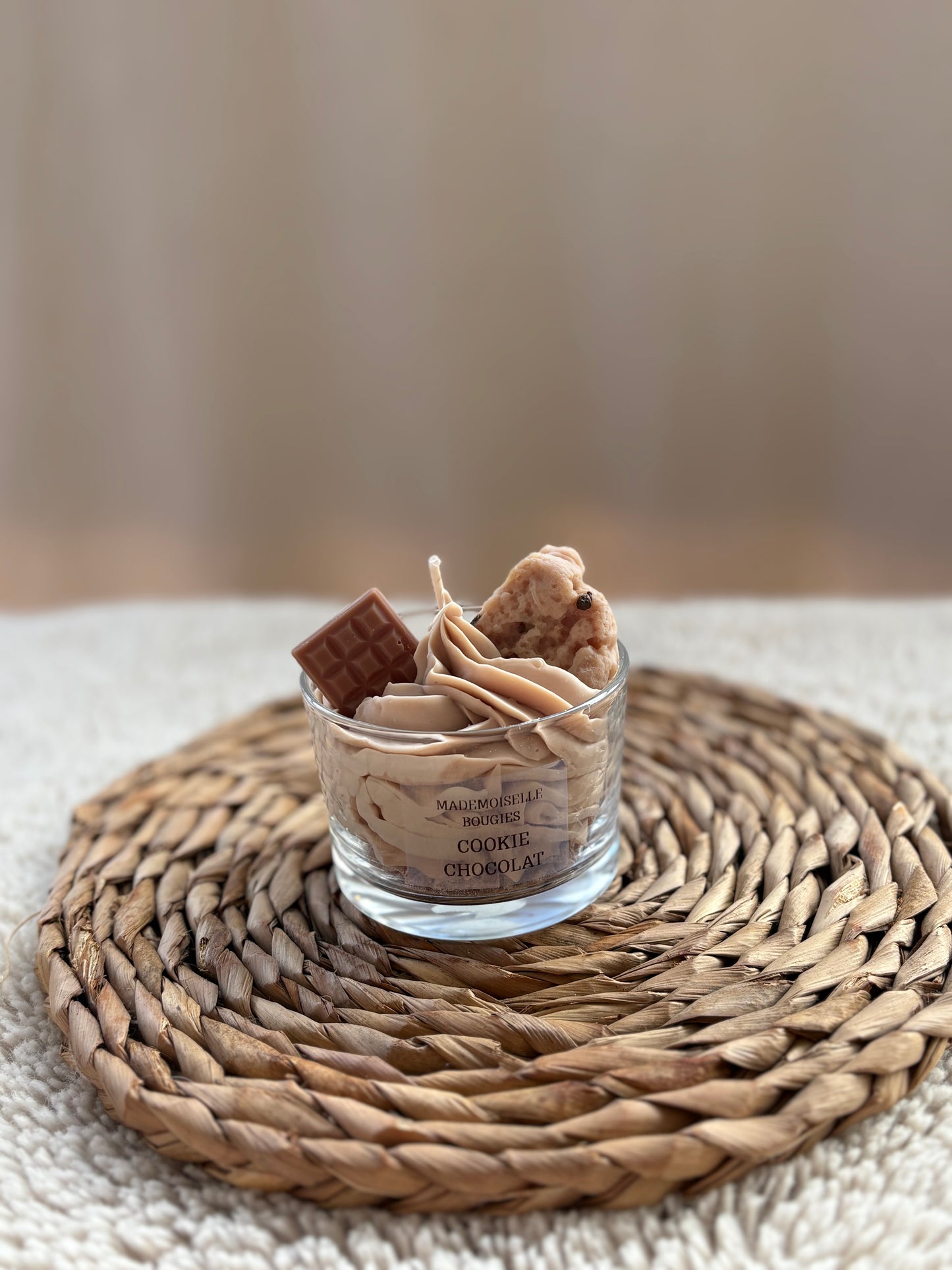 Bougie Cookie Chocolat