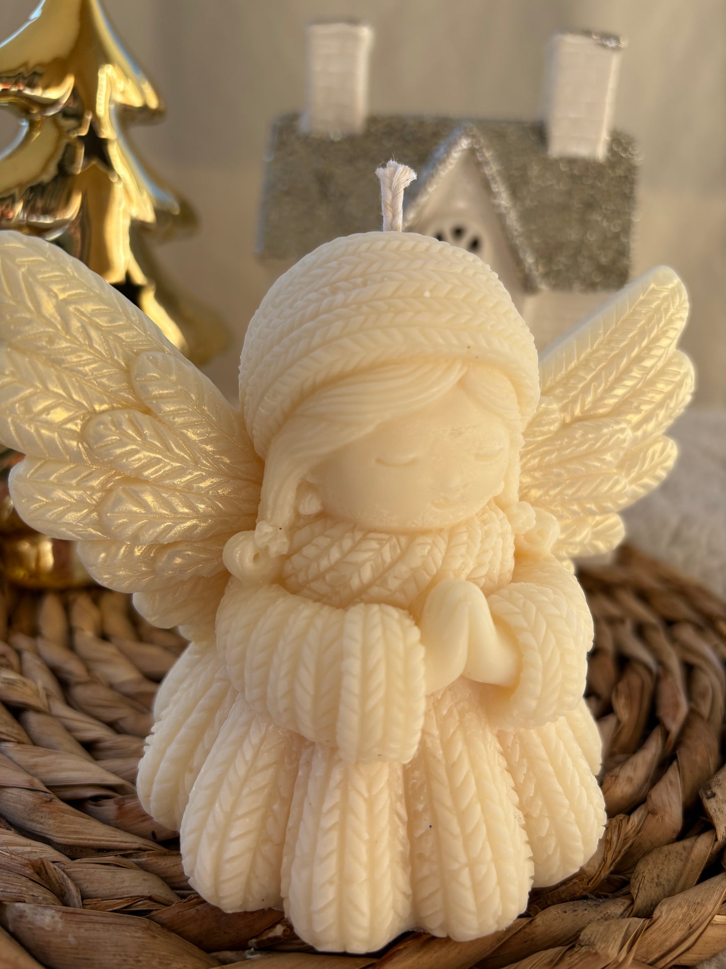 Bougie Ange de Noël