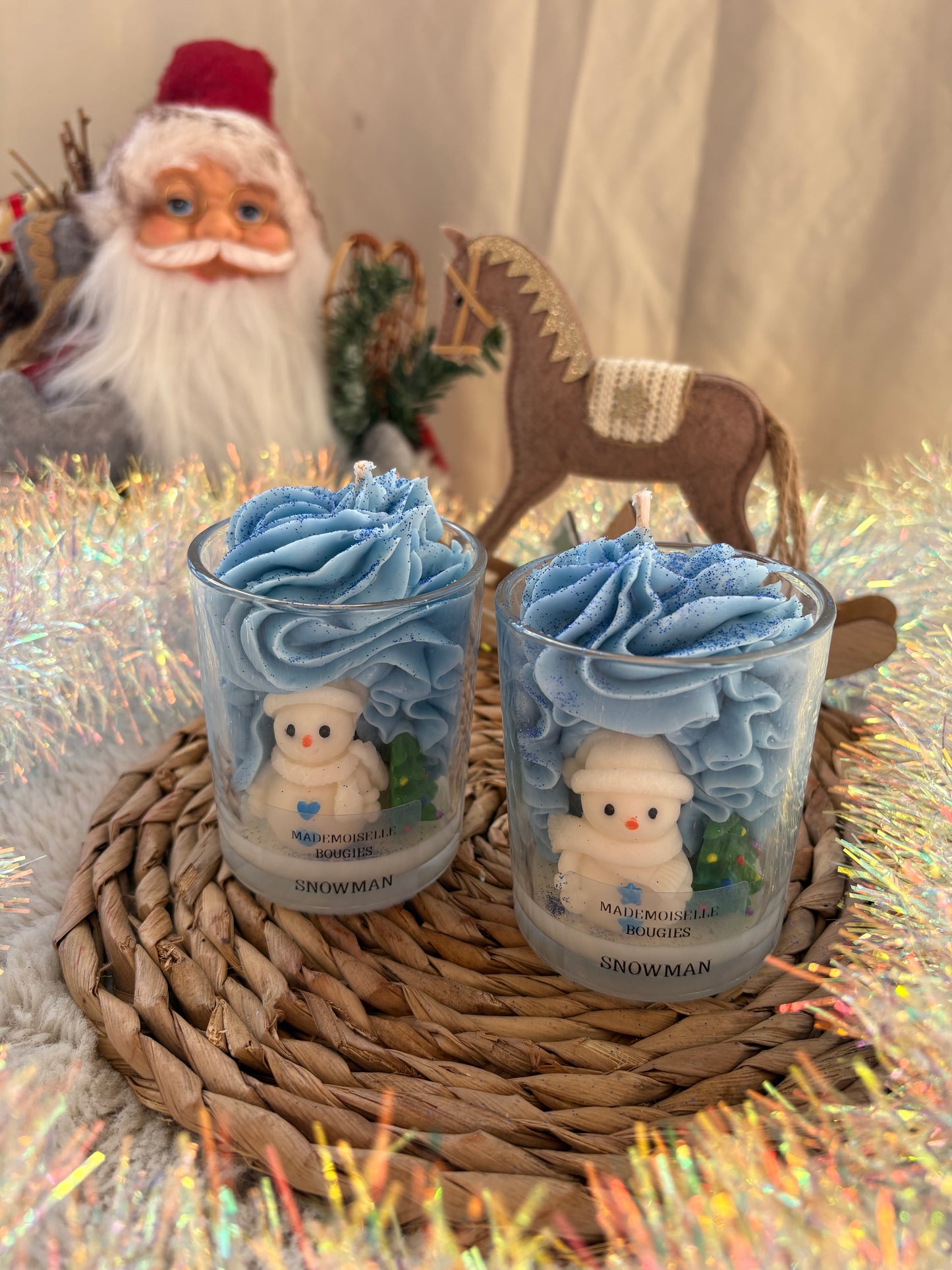 Bougie Snowman