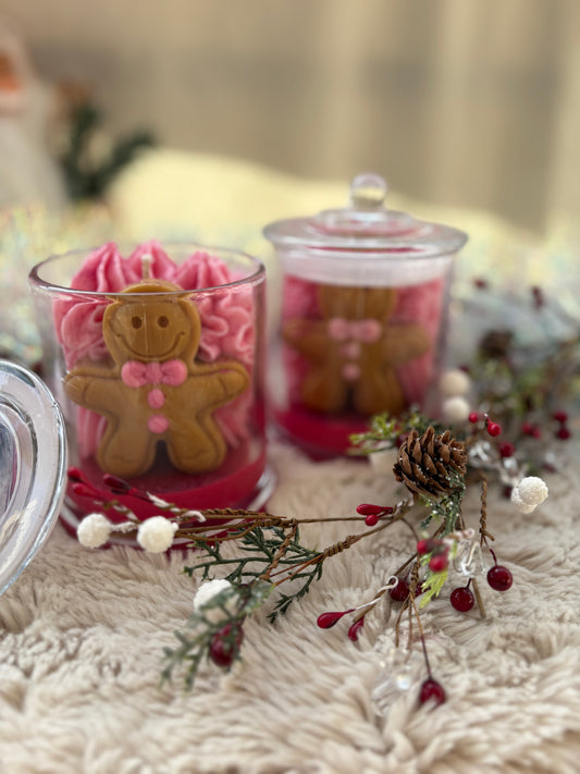 Bougie bonhomme pain d’épices