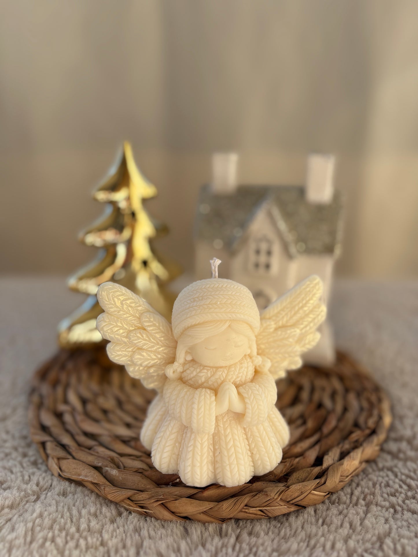 Bougie Ange de Noël