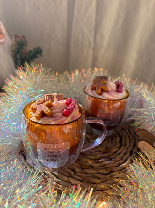 Bougie délice d’hiver