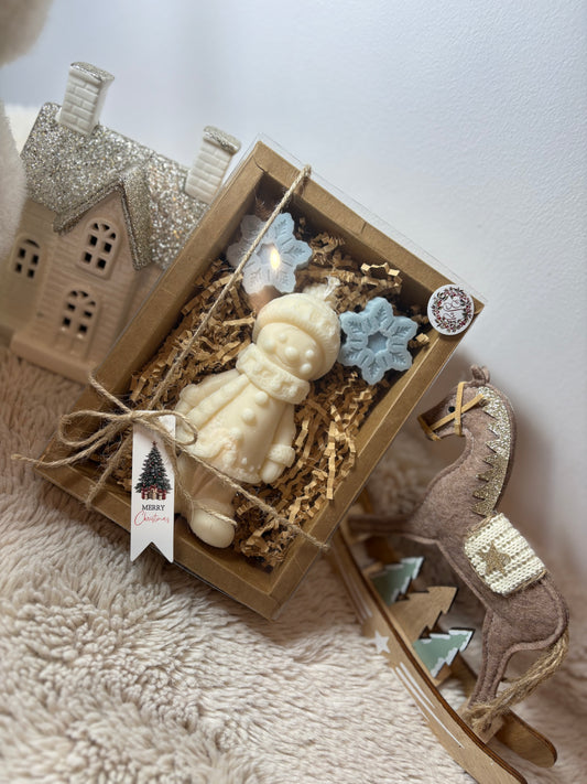Coffret bonhomme de neige